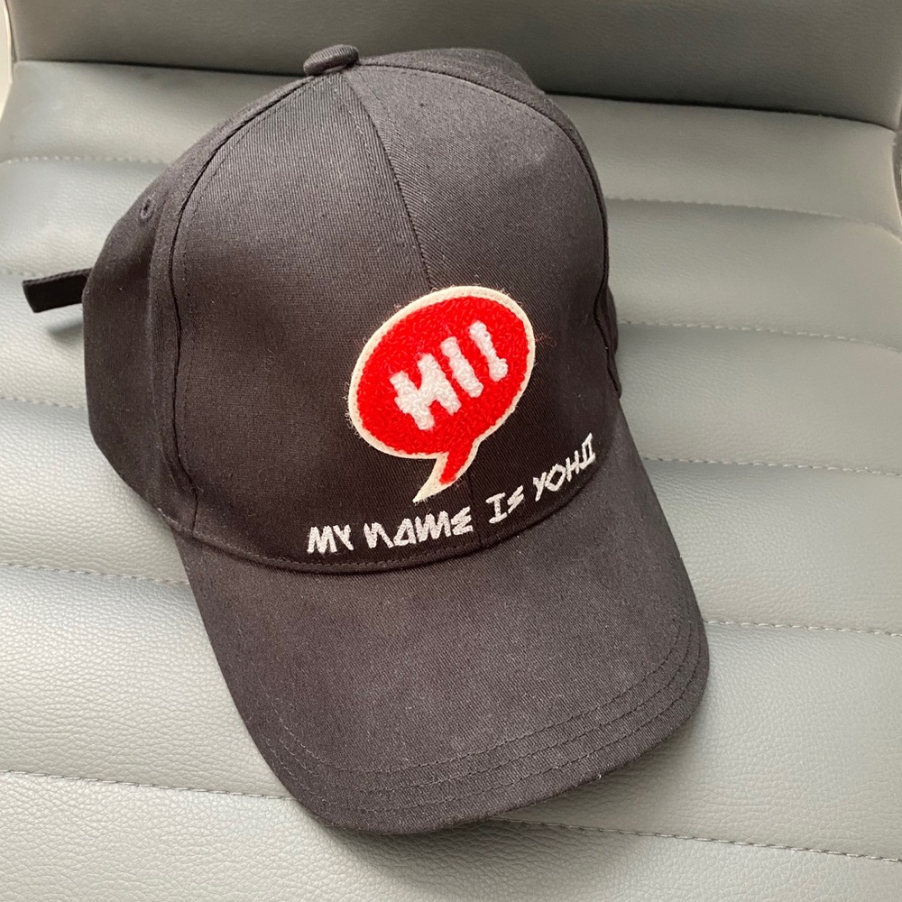 ADIDAS Y3 adjustable black cap